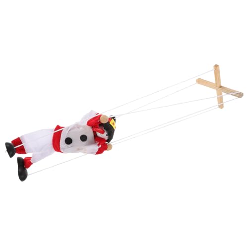 SUPVOX Interaktives Weihnachts Schneemann Puppenspielzeug aus Stoff mit Zugfäden für Kreatives Marionetten Spiel Fördert Fantasie und Geschicklichkeit für Familie und Festtagsdekoration SUPVOX Interaktives Weihnachts Schneemann Puppenspielzeug aus Stoff mit Zugfäden für Kreatives Marionetten Spiel Fördert Fantasie und Geschicklichkeit für Familie und Festtagsdekoration von Supvox