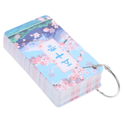 SUPVOX Japanische Hiragana und Katakana Lernkarten für Anfänger Tragbare Flashkarten zum Schnellen Erlernen der Japanischen Sichere und Praktische Materialien für Unterwegs SUPVOX Japanische Hiragana und Katakana Lernkarten für Anfänger Tragbare Flashkarten zum Schnellen Erlernen der Japanischen Sichere und Praktische Materialien für Unterwegs von Supvox