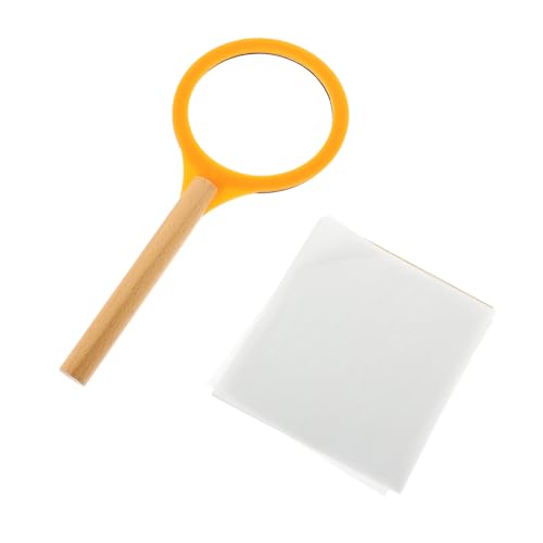 SUPVOX Kescher mit Langem Griff aus Holz und Papier Sicher und Leicht für Outdoor spielspaß Am Strand Garten als Geschenk für Jungen und Mädchen Eltern Junge Zufällige Zufällige Farbe von Supvox
