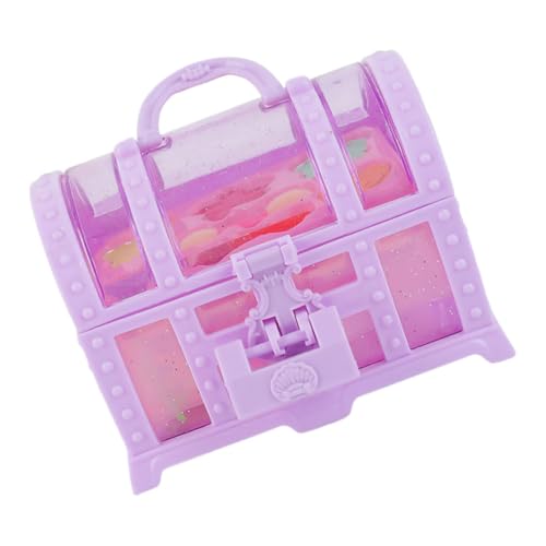 SUPVOX Kinderschminke Mädchen Kosmetikbox Schminkkoffer mit Zubehör Sicher und Realistisch für Kreatives Rollenspiel und Eltern Junge Mädchen Interaktion Zufällige Farbe Zufällige Farbe von Supvox