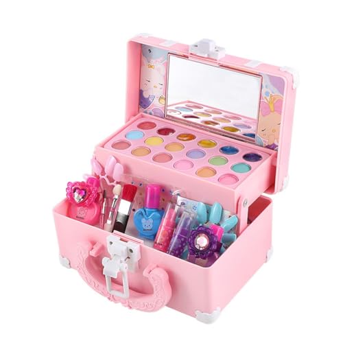 SUPVOX Kinderschminke Set Mädchen Abs Waschbar Wasserlöslich Kreatives Rollenspiel Schminkset Für Kleine Hände von Supvox