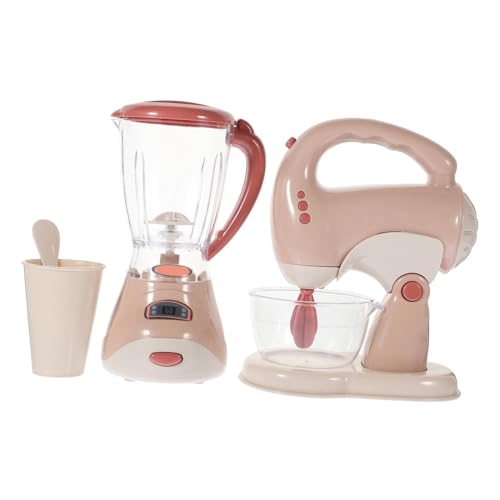 SUPVOX Kinderspielzeug Küchenmaschine Teiliges mit Mixer und Entsafter Realistische Nachbildung Kindersicher mit Abgerundeten Kanten Fördert Kreativität und Hand Auge Koordination für von Supvox