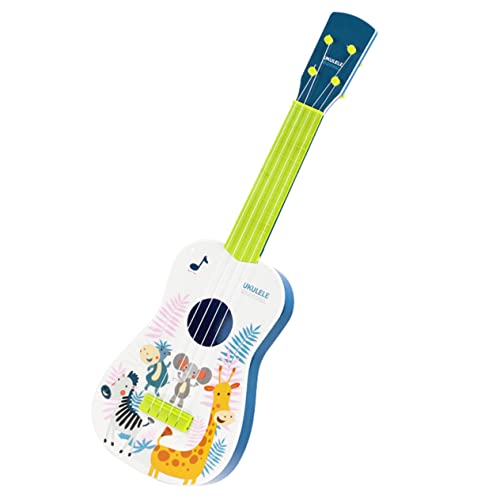 SUPVOX Kindliche Simulation Ukulele Kleines Musikinstrument Robust für Musikalische Früherziehung Zufällige Farbe Zufällige Farbe von Supvox