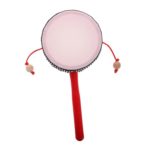 SUPVOX Kleine Hölzerne Monkey Drum Handtrommel mit Drehbaren Perlen Traditionelles Kinderschlaginstrument für Kindergarten Sicheres Aktivitätsspielzeug zur Musikalischer Früherziehung SUPVOX Kleine Hölzerne Monkey Drum Handtrommel mit Drehbaren Perlen Traditionelles Kinderschlaginstrument für Kindergarten Sicheres Aktivitätsspielzeug zur Musikalischer Früherziehung von Supvox