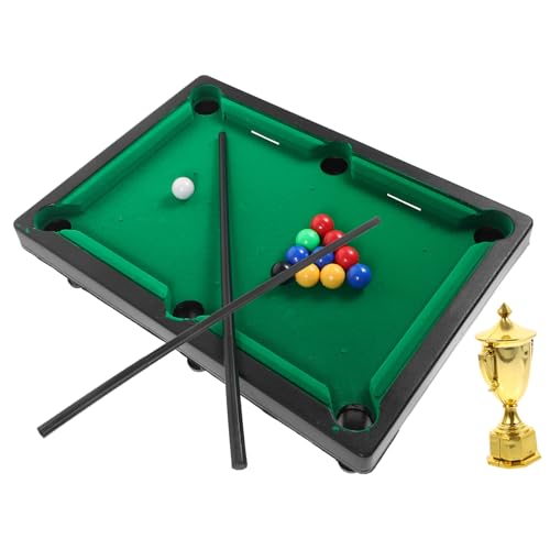 SUPVOX Kleiner Billardtisch Spielzeug für Kinder Kompakter Billardtisch für Indoor Spiel Eltern Kind Billard Spielzeug Lustiges Billardspiel für Kinderzimmer für Geburtstagsgeschenke von Supvox