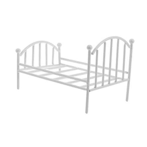SUPVOX Kleines Eisenbett für Puppenhaus Dekorativer Blumentopfhalter aus Robustem Elegantes Miniaturmöbel für Schlafzimmer und Wohnzimmer für DIY Puppenhäuser SUPVOX Kleines Eisenbett für Puppenhaus Dekorativer Blumentopfhalter aus Robustem Elegantes Miniaturmöbel für Schlafzimmer und Wohnzimmer für DIY Puppenhäuser von Supvox