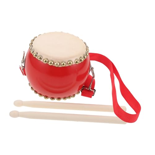 SUPVOX Kleines Handtrommel Set für Tragbares Musikinstrument mit Drumsticks und Verstellbarem Tragegurt für Kleinkinder Musikalischen Frühbildung SUPVOX Kleines Handtrommel Set für Tragbares Musikinstrument mit Drumsticks und Verstellbarem Tragegurt für Kleinkinder Musikalischen Frühbildung von Supvox