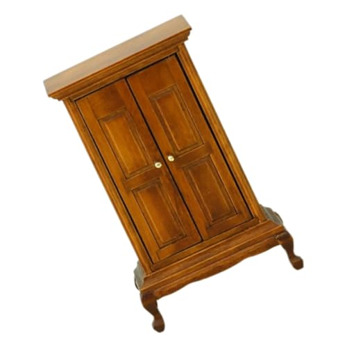 SUPVOX Kleines Möbelmodell Mini-möbeltür Puppenhaus-dekorationszubehör Puppenhauszubehör Feengärtenschrank Puppenhaus Kleiderschrank Mini-puppenhausmöbel Miniaturmodellmöbel Holz Kaffee SUPVOX Kleines Möbelmodell Mini-möbeltür Puppenhaus-dekorationszubehör Puppenhauszubehör Feengärtenschrank Puppenhaus Kleiderschrank Mini-puppenhausmöbel Miniaturmodellmöbel Holz Kaffee von Supvox