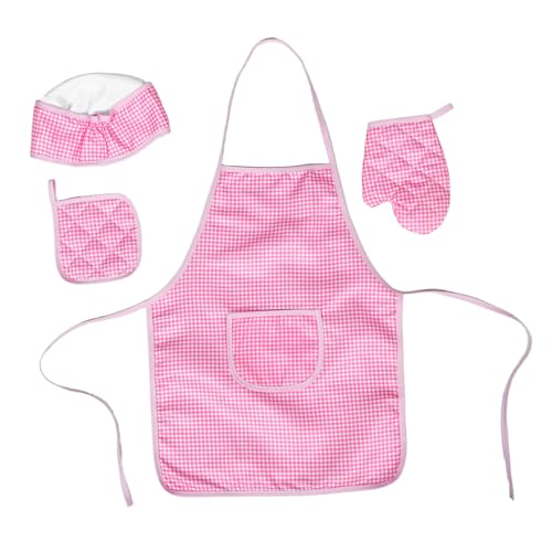 SUPVOX Kochschürze Set mit Kariertem Design Weiche Sichere Materialien Verstellbarer Schürze und Kochmütze für Kreatives Backen für Mädchen und Jungen Ab Jahren SUPVOX Kochschürze Set mit Kariertem Design Weiche Sichere Materialien Verstellbarer Schürze und Kochmütze für Kreatives Backen für Mädchen und Jungen Ab Jahren von Supvox