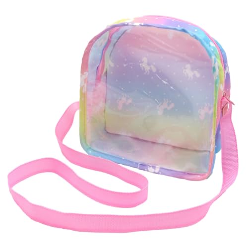 SUPVOX Kompakte Puppenzubehör Aufbewahrungstasche Transparentes für Puppen Tragbare Reisetasche mit Verstellbarem Tragegurt für Puppenkostüme und Zubehör SUPVOX Kompakte Puppenzubehör Aufbewahrungstasche Transparentes für Puppen Tragbare Reisetasche mit Verstellbarem Tragegurt für Puppenkostüme und Zubehör von Supvox