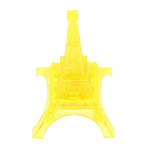 SUPVOX Kristallpuzzle Eiffel Turm Modell Transparent Bausatz DIY Puzzle Erwachsene Dekoration für Eltern Junge Mädchen Interaktion und Entspannung von Supvox