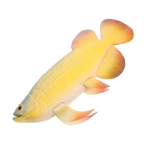 SUPVOX Künstlicher Goldfisch Deko Fischspielzeug Klein Realistisch Detailgetreu Vielseitig als Filmrequisite Essensdekoration für Küche Innenbereich Foto Requisite von Supvox