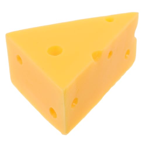 SUPVOX Künstliches Käsemodell Realistisches Käse Vielseitig als Fotorequisite Wohnaccessoire DIY Bastelmaterial Leicht und Dekorativ für Restaurants und Feiern von Supvox