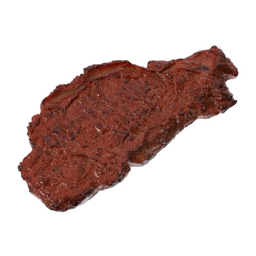 SUPVOX Künstliches Steak Modell Kunststoff Realistisch Täuschend Echt Dekoration Grill Zubehör Lernspielzeug SUPVOX Künstliches Steak Modell Kunststoff Realistisch Täuschend Echt Dekoration Grill Zubehör Lernspielzeug von Supvox