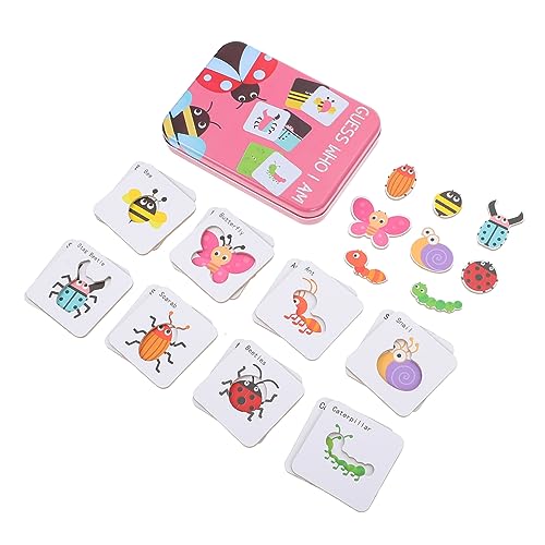 SUPVOX Lernspielzeug Insekten Puzzle Bunte Holzspielzeug Kognitive Ab Jahren Pädagogisches Steckspielzeug Robust Sicher für Kleinkinder SUPVOX Lernspielzeug Insekten Puzzle Bunte Holzspielzeug Kognitive Ab Jahren Pädagogisches Steckspielzeug Robust Sicher für Kleinkinder von Supvox