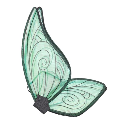 SUPVOX Leuchtende Schmetterlingsflügel Cosplay Butterfly verkleiden Sich gerecht Schmetterlingsflügel für Mädchen bunt Garn Schwarz von Supvox