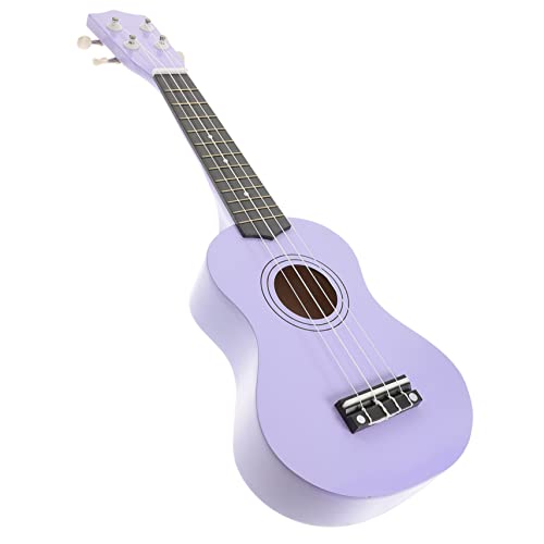 SUPVOX Lila Ukulele für Akustikgitarre im Vintage Stil Saiten Musikinstrument für Frühe Musikalische Bildung Jahren SUPVOX Lila Ukulele für Akustikgitarre im Vintage Stil Saiten Musikinstrument für Frühe Musikalische Bildung Jahren von Supvox