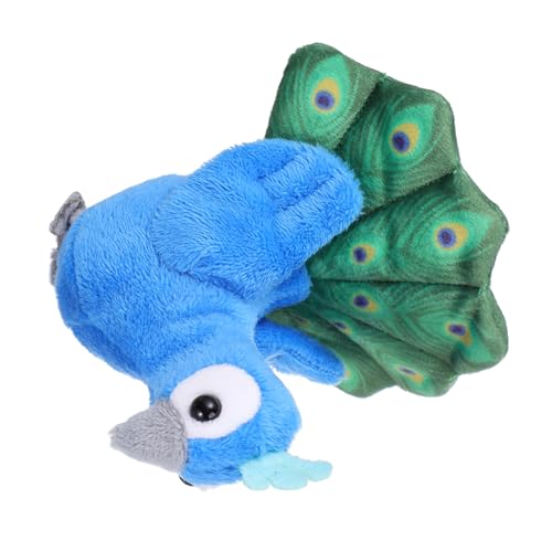 SUPVOX Lustige Fingerpuppen Mini Peacock Fingerpuppe Plüsch-Vogel-Fingerpuppenspielzeug Pfauen -Fingerpuppe Handpuppen für Kleinkinder Mini Peacock Puppet Handpuppentier PP Baumwolle Blau SUPVOX Lustige Fingerpuppen Mini Peacock Fingerpuppe Plüsch-Vogel-Fingerpuppenspielzeug Pfauen -Fingerpuppe Handpuppen für Kleinkinder Mini Peacock Puppet Handpuppentier PP Baumwolle Blau von Supvox