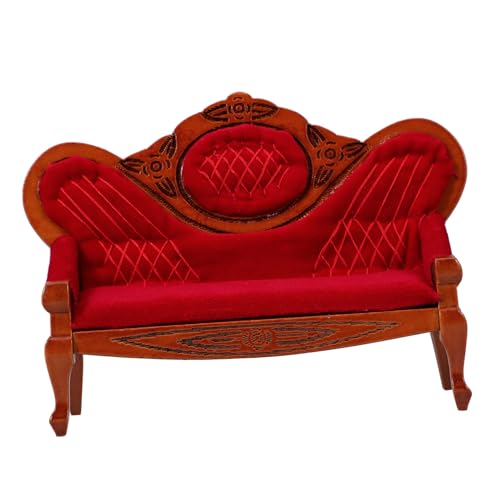 SUPVOX Maßstab DIY Miniatur Couch Ornament aus Hochwertigem Birkensperrholz Detailgetreu für Puppenhaus Wohnzimmer Dekoration Perfektes für Bastelfans SUPVOX Maßstab DIY Miniatur Couch Ornament aus Hochwertigem Birkensperrholz Detailgetreu für Puppenhaus Wohnzimmer Dekoration Perfektes für Bastelfans von Supvox