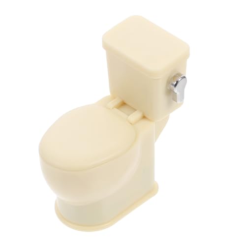 SUPVOX Maßstab Gelb Langlebiges Material Detailgetreues Mini Badezimmer Möbel Zubehör für Sammler von Supvox