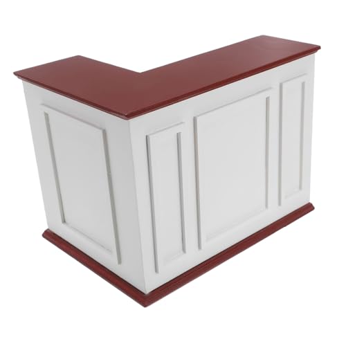 SUPVOX Maßstab Holz Möbel Modell Stabiles Sideboard für Puppenhaus Platzsparend DIY für Mini-szenen und Puppenhaus Dekoration von Supvox