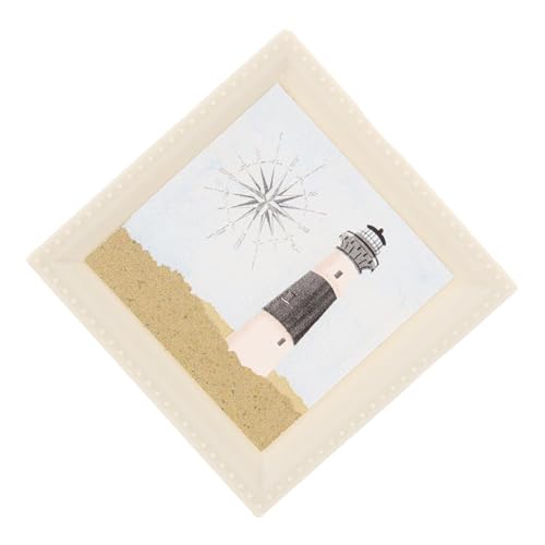 SUPVOX Maßstab Mediterraner Leuchtturm Wanddeko Miniaturbild für Puppenhaus Wandbilder Mini Haus Zubehör SUPVOX Maßstab Mediterraner Leuchtturm Wanddeko Miniaturbild für Puppenhaus Wandbilder Mini Haus Zubehör von Supvox