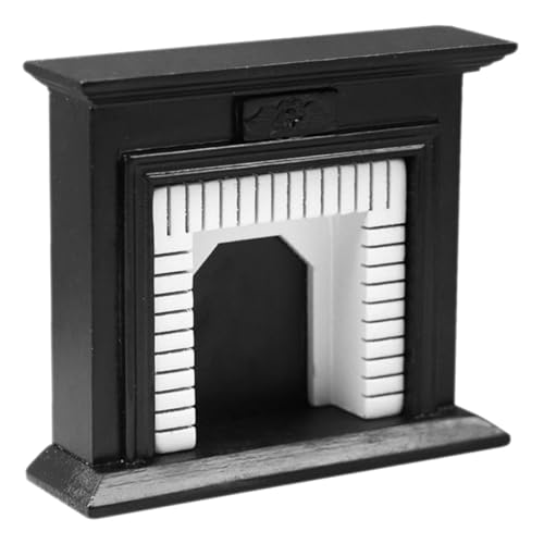 Supvox Mini Kaminofen Aus Holz Für Puppenhaus Maßstab Miniatur Puppenhausmöbel Passend Für Kleine Puppenhaus Dekorationen Spielzeug Zubehör von Supvox