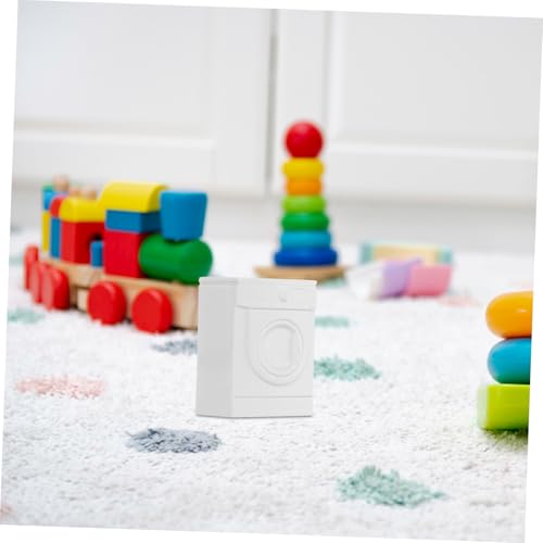 SUPVOX Maßstab Realistisches Puppenhaus Möbel Leicht Tragbar Familien Rollenspiel für Mädchen und Jungen Mini Waschmaschinen Modell von Supvox