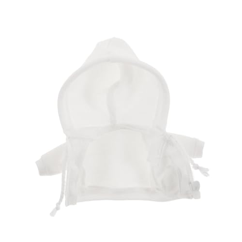SUPVOX Mini Hoodie für Puppen Süße Weiße Puppenkleidung Langlebige Bjd Puppenjacke Vielseitige DIY Puppenhaus Kleidung Kreatives Outfit für Puppenliebhaber SUPVOX Mini Hoodie für Puppen Süße Weiße Puppenkleidung Langlebige Bjd Puppenjacke Vielseitige DIY Puppenhaus Kleidung Kreatives Outfit für Puppenliebhaber von Supvox