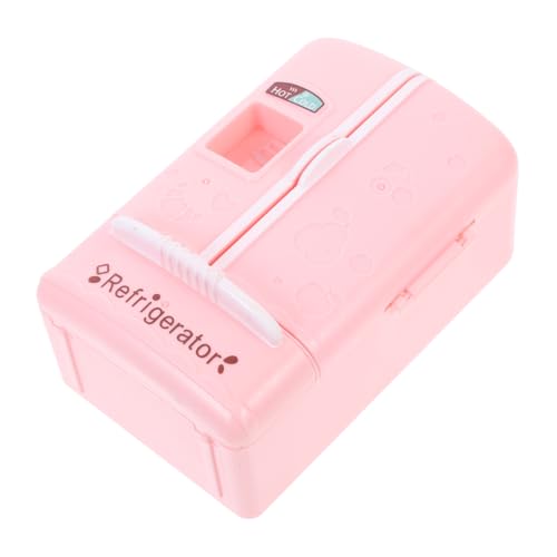 SUPVOX Mini Kühlschrank für Puppenhäuser Doppeltür Kühlschrank Modell aus Robustem Material als Dekoration und Zubehör für Kinderzimmer und Spielküchen SUPVOX Mini Kühlschrank für Puppenhäuser Doppeltür Kühlschrank Modell aus Robustem Material als Dekoration und Zubehör für Kinderzimmer und Spielküchen von Supvox