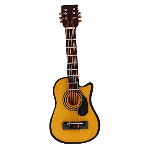 SUPVOX Mini Musikinstrument Modell Bausatz Kleine Miniatur Musik Mini Gitarre Dekoration Gitarren Instrument Modell Mini Gitarre Basteln Gitarre Modell Winzige SUPVOX Mini Musikinstrument Modell Bausatz Kleine Miniatur Musik Mini Gitarre Dekoration Gitarren Instrument Modell Mini Gitarre Basteln Gitarre Modell Winzige von Supvox