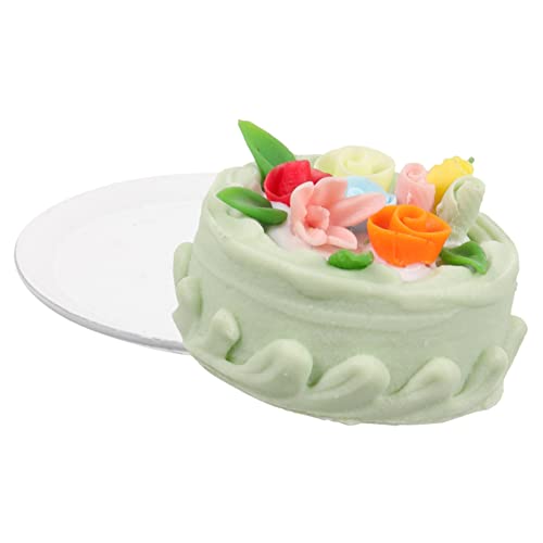 Supvox Mini Deko Kunstvoller Fake Cake Für Hochzeiten Partys Und Fotografie Tischdekoration Leicht Und Transportabel Für Kuchendekoration Und Puppenhaus Zubehör von Supvox