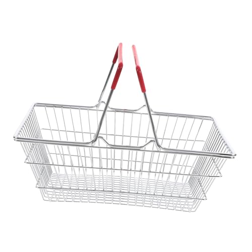 SUPVOX Mini Shopping Basket aus Robustem Leichter Tragbarer Kaufladen Korb für Realistisches für Einkaufs und Aufbewahrungszwecke für Mädchen und Jungen SUPVOX Mini Shopping Basket aus Robustem Leichter Tragbarer Kaufladen Korb für Realistisches für Einkaufs und Aufbewahrungszwecke für Mädchen und Jungen von Supvox