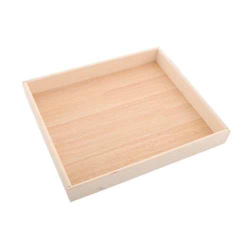 SUPVOX Mini Spielplatz Sandspielzeug Sandbox Aufbewahrungsbox Quadratisch Vielseitig Für Sandspiel Und Sandaufbewahrung Kleinkinder Spielzimmer Zubehör von Supvox