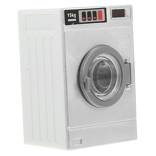 SUPVOX Mini Waschmaschine Modell Puppenhaus Zubehör Realistische Miniatur Waschmaschine für Puppenhaus Waschraum Dekoration Haushaltsgerät Kit SUPVOX Mini Waschmaschine Modell Puppenhaus Zubehör Realistische Miniatur Waschmaschine für Puppenhaus Waschraum Dekoration Haushaltsgerät Kit von Supvox