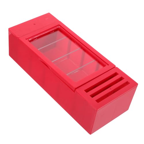 Supvox Miniatur Kühlschrank Modell Für Puppenhaus Roter Gefrierschrank Dekorativer Spielzeug Kühlschrank Für Puppenhaus Deko Und Kreative Gestaltung Sicher Und Kinderfreundlich von Supvox