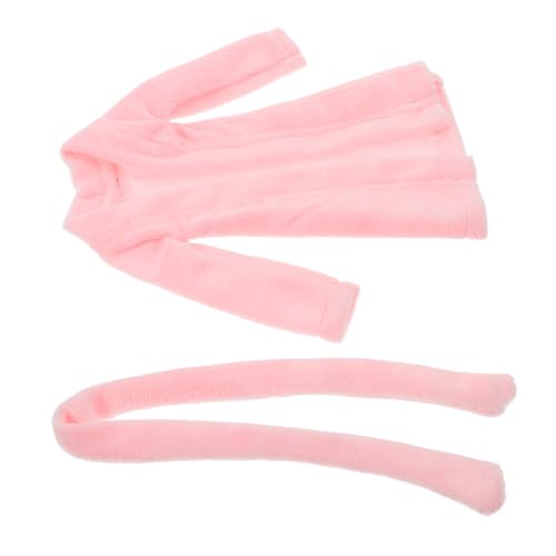 SUPVOX Miniatur Bademantel für Puppen Weiches Atmungsaktives Material Fein Verarbeitetes Accessoire Maschinenwaschbar Modisches Puppen Outfit Zubehör für Kreatives Spiel von Supvox