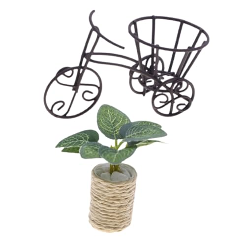 SUPVOX Miniatur Dreirad Pflanzenständer aus Leichtem Kompakt und Stabil Dekorativer Puppenhaus Blumenhalter für Büro Regal für Kleine Räume und Wohnbereiche SUPVOX Miniatur Dreirad Pflanzenständer aus Leichtem Kompakt und Stabil Dekorativer Puppenhaus Blumenhalter für Büro Regal für Kleine Räume und Wohnbereiche von Supvox