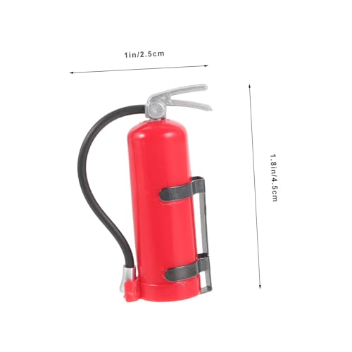 SUPVOX Miniatur Feuerlöscher Modell Kunststoff mit Aufhängung Mini Auto Dekoration für Rc Geländewagen Realistisches für DIY Bastelprojekte und Raumdekoration Ornament SUPVOX Miniatur Feuerlöscher Modell Kunststoff mit Aufhängung Mini Auto Dekoration für Rc Geländewagen Realistisches für DIY Bastelprojekte und Raumdekoration Ornament von Supvox