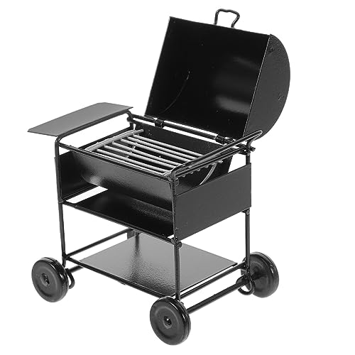 SUPVOX Miniatur Grill Dekoration aus Stabilem Mini BBQ Grilling Rack für Puppenhaus Küchenszene Leichtes Realistisches Grillmodell als Puppenhaus Zubehör und DIY Bastelset SUPVOX Miniatur Grill Dekoration aus Stabilem Mini BBQ Grilling Rack für Puppenhaus Küchenszene Leichtes Realistisches Grillmodell als Puppenhaus Zubehör und DIY Bastelset von Supvox
