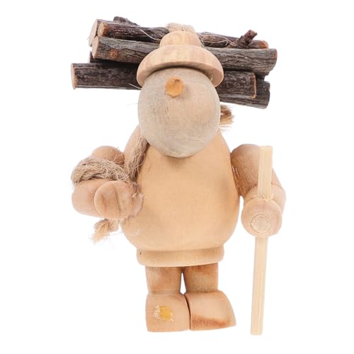 SUPVOX Miniatur Holzfäller Figur aus Holz Handgefertigte Garten Puppenhaus Dekoration Detailreiche Outdoor Landschaftsfigur für Balkon Rasen und Wohnraum SUPVOX Miniatur Holzfäller Figur aus Holz Handgefertigte Garten Puppenhaus Dekoration Detailreiche Outdoor Landschaftsfigur für Balkon Rasen und Wohnraum von Supvox