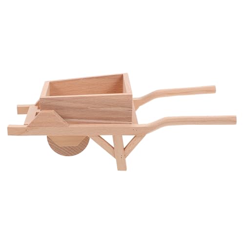 SUPVOX Miniatur Holzschubkarre Garten Deko Holzmodell Miniatur Bauernhof Werkzeug Figur DIY Mikro Landschaftsornament für Garten und Haus SUPVOX Miniatur Holzschubkarre Garten Deko Holzmodell Miniatur Bauernhof Werkzeug Figur DIY Mikro Landschaftsornament für Garten und Haus von Supvox