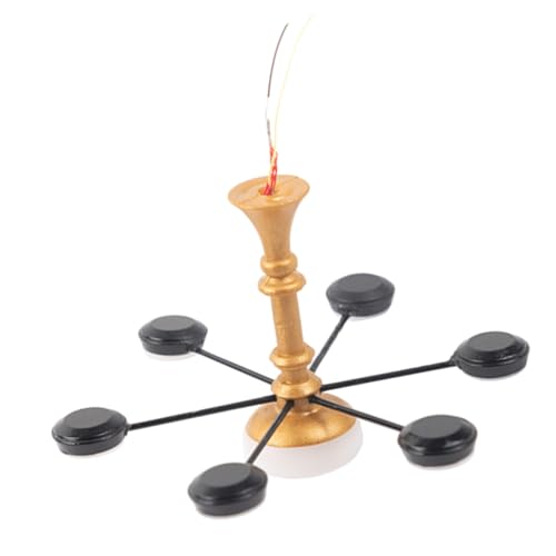 SUPVOX Miniatur Kronleuchter Miniatur Deckenlampe Mini Hängelampe für Puppenhaus und DIY SUPVOX Miniatur Kronleuchter Miniatur Deckenlampe Mini Hängelampe für Puppenhaus und DIY von Supvox