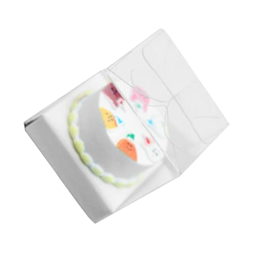 SUPVOX Miniatur Kuchen Dekoration für Puppenhaus Realistisches Dessert Modell Harz Leichter Fotorequisite DIY Tortenornament für Tischdeko und Kreative Inszenierungen von Supvox