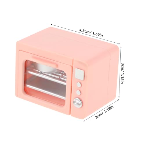 SUPVOX Miniatur Küchenaccessoires Mini Backofen Kaffeemaschine Saftpresse Miniatur Puppenhaus Dekor Spielküche Zubehör für Jungen Mädchen von Supvox