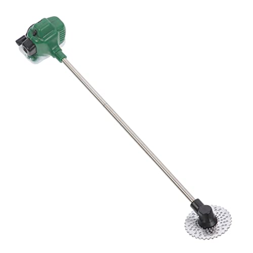 SUPVOX Miniatur PVC Rasenmäher Modell Grünes Mini Gartenwerkzeug für Puppenhaus Deko Langlebiges Hauszubehör Praktische Gartendekoration für Schlafzimmer und Wohnzimmer von Supvox