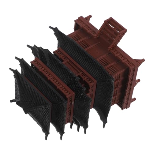 SUPVOX Miniatur Pavillon Chinesisches Antikes Architekturmodell Filigrane Details Leicht Tragbar für Bonsai Aquarium Mikro Landschaft Deko Vielseitig Einsetzbar von Supvox