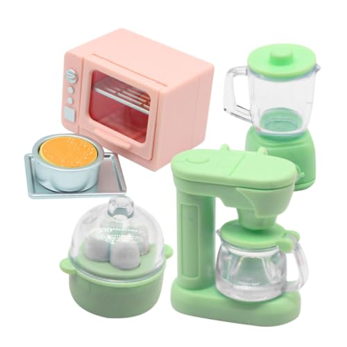 SUPVOX Miniatur Puppenhaus Küchenzubehör Teilig mit Mini Backofen Kaffeemaschine Eierkocher Detailgetreues für Dekoration SUPVOX Miniatur Puppenhaus Küchenzubehör Teilig mit Mini Backofen Kaffeemaschine Eierkocher Detailgetreues für Dekoration von Supvox