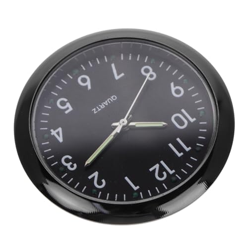 SUPVOX Miniatur Puppenhaus Uhr Elektronische Bewegliche Wanduhr Schwarzes Fotorequisite Mini Dollhouse Zubehör für Kreative Szenen und Modellbau von Supvox