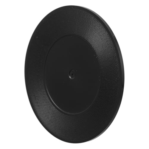SUPVOX Miniatur Puppenhaus Vinyl Schallplatten Vintage Musik Dekoration Miniatur Schallplattenspieler Zubehör für Sammler Puppenhaus Zubehör von Supvox